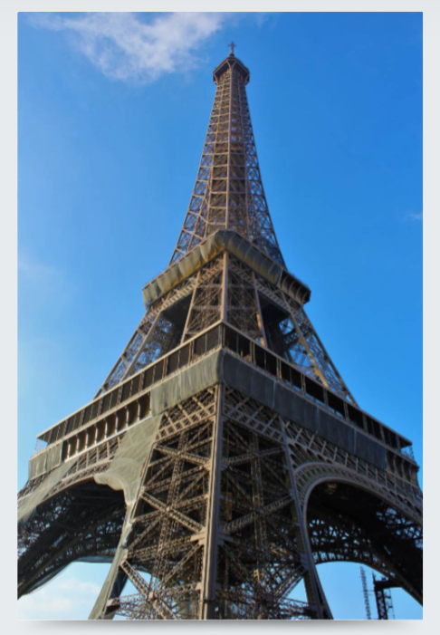 Eiffel Tower Metal Print